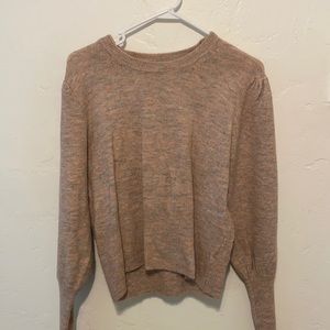 Women’s Sweater with Fun Sleeves! Size: L